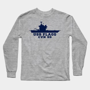 USS Flagg Long Sleeve T-Shirt